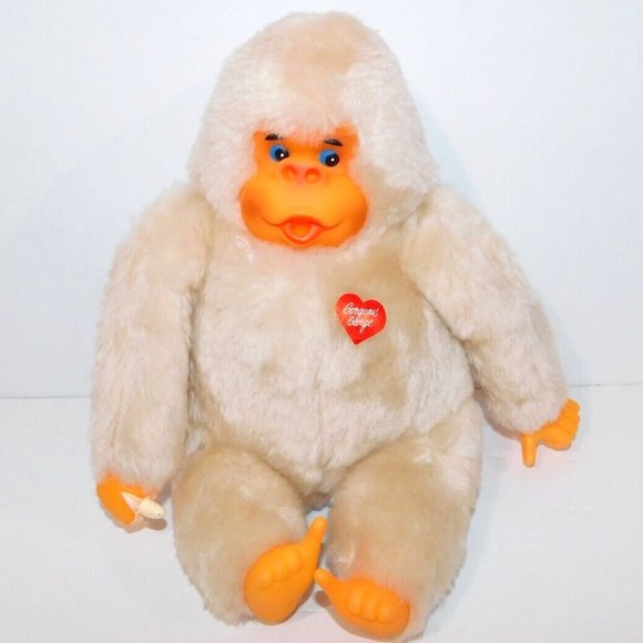 VTG 70s GORGEOUS GEORGE 10" Cream Thumb sucking Gorilla Gonga Style Canada - Picture 1 of 11